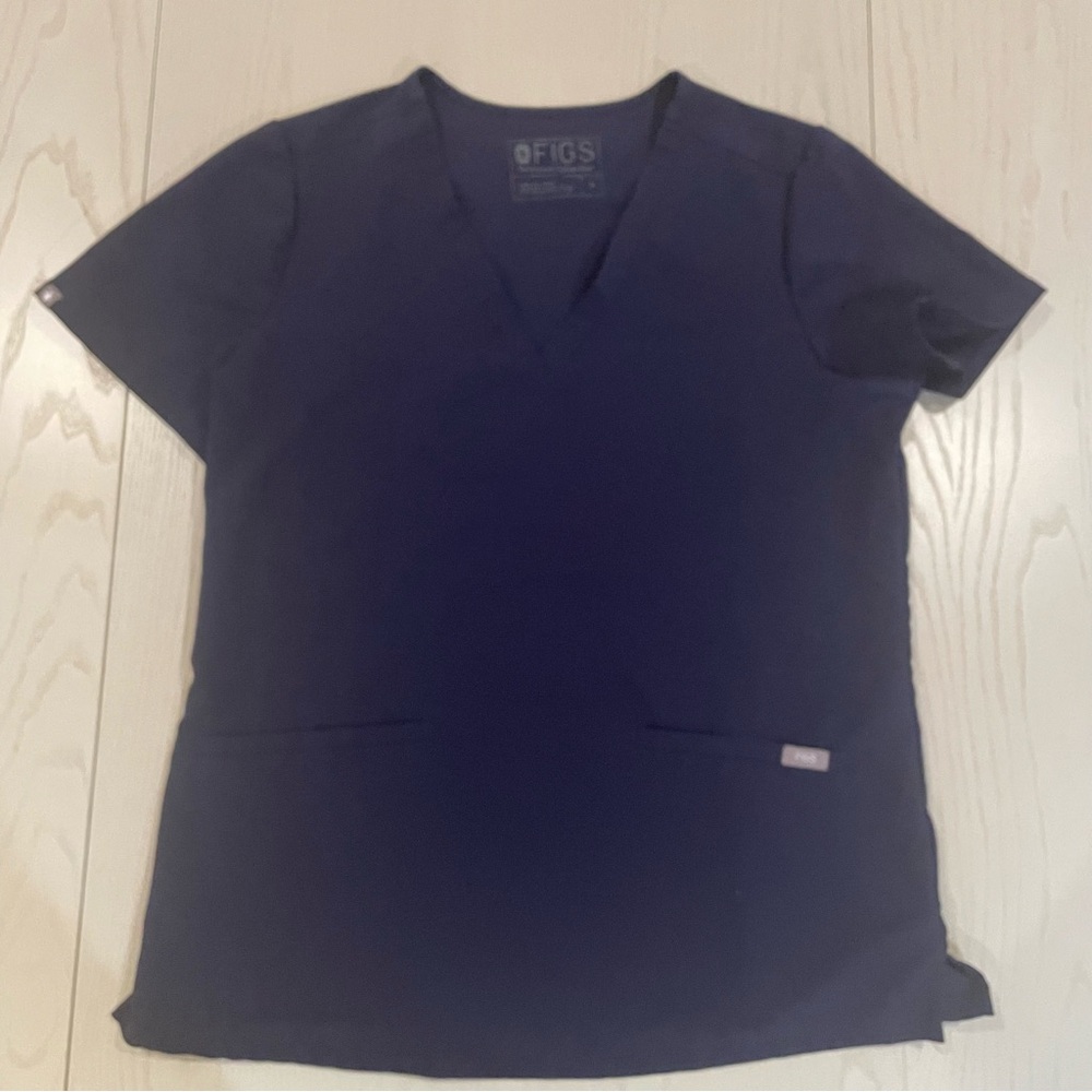 FIGS Casma Scrub Top FW1100 (Navy #1238) - Small